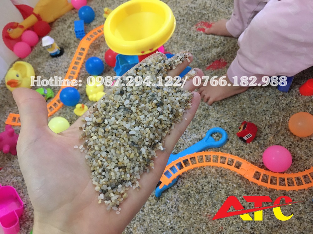bán cát rải sân chơi trẻ em