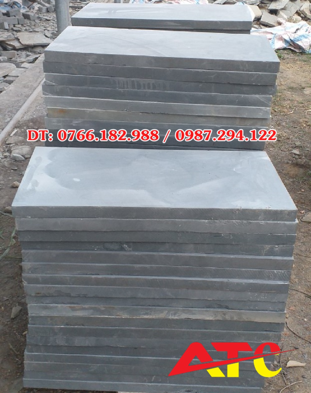 đá sa thạch lát sân vườn