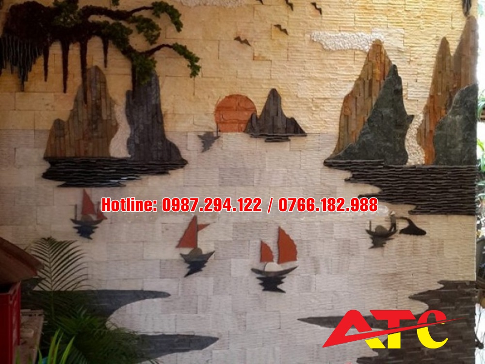 đá răng lược trắng