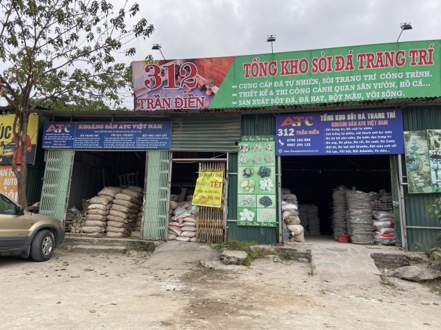 sỏi trang trí hà nội